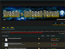 Tablet Screenshot of dream-infosat.com